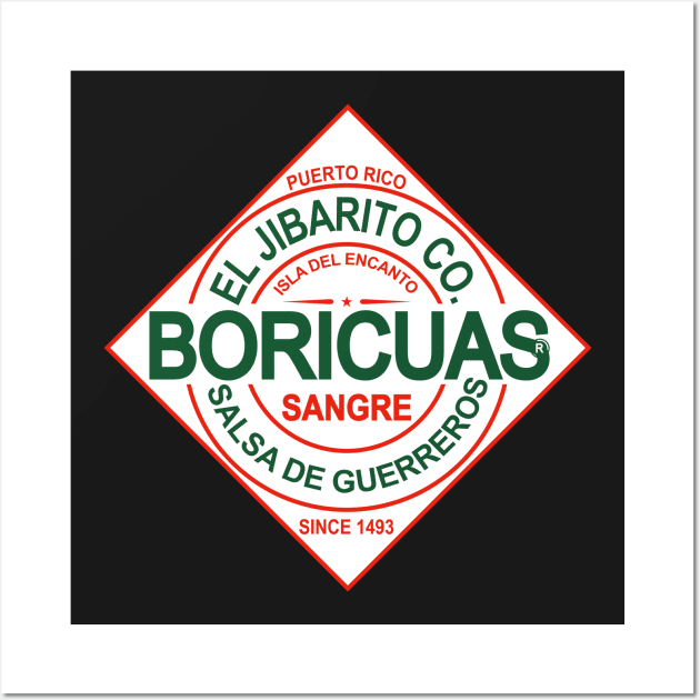 Boricuas Salsa Wall Art by Jun Pagano